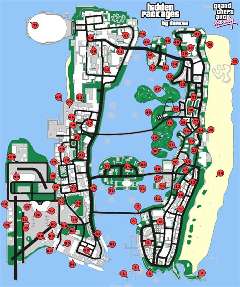gta vice city ps2 hidden package locations